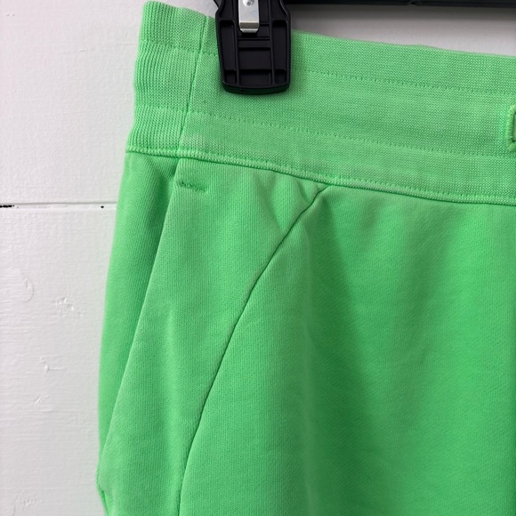 Lululemon Scuba High-Rise Cropped Jogger French Terry Neon Green Size 6 - Picture 7 of 16